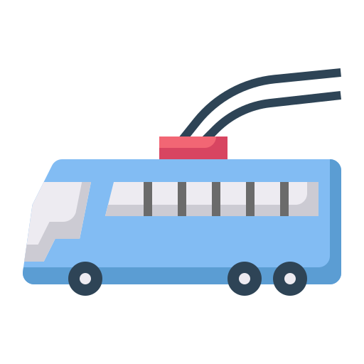 oberleitungsbus Generic Flat icon