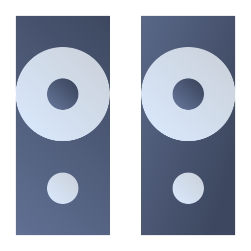 audiosystem Generic Flat Gradient icon