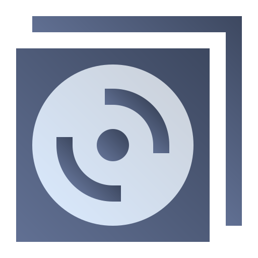 Dvd Generic Flat Gradient icon