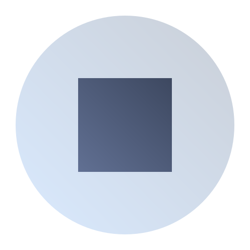 botón detener Generic Flat Gradient icono