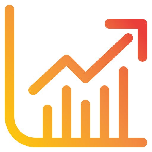 statistiques Generic Gradient Icône