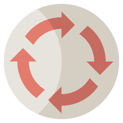 circulaire Generic Flat icoon