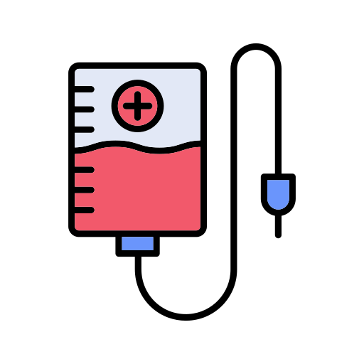 Blood bag Generic Outline Color icon