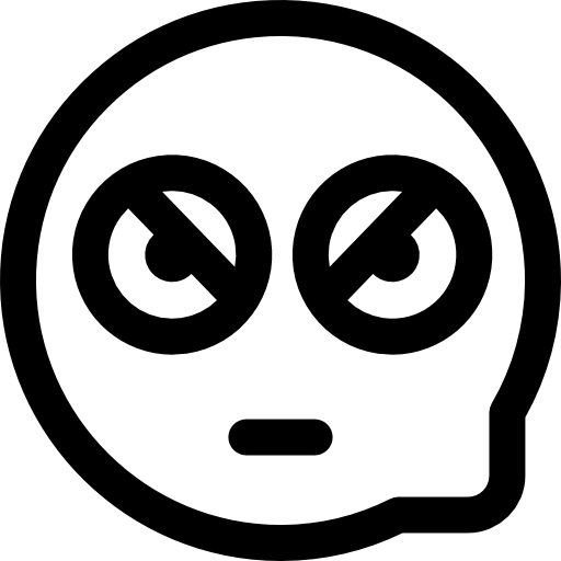 怒り Basic Rounded Lineal icon
