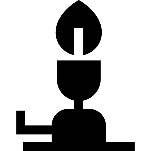 Burner Basic Straight Filled icon