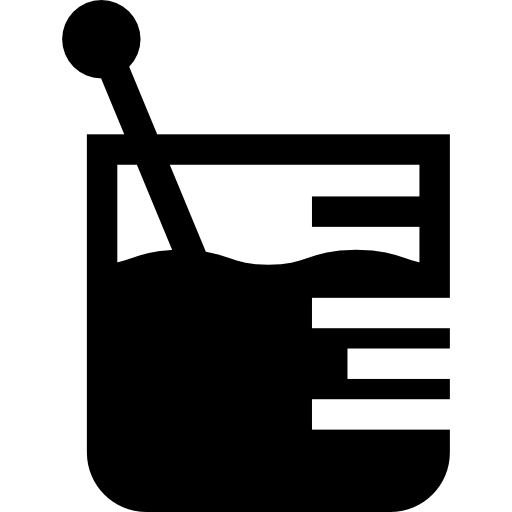 matraz Basic Straight Filled icono