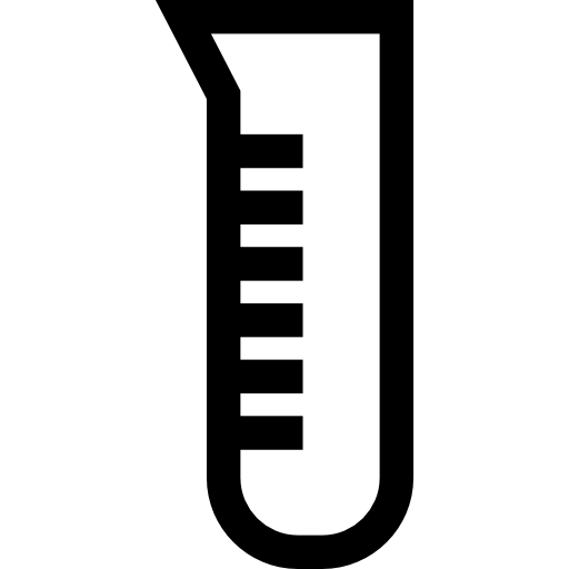 Test tube Basic Straight Lineal icon