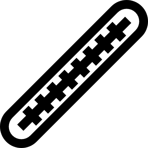 thermometer Basic Straight Lineal icon