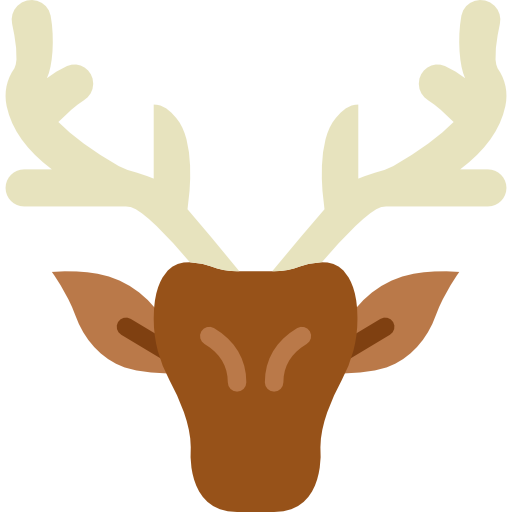 鹿 Basic Miscellany Flat icon