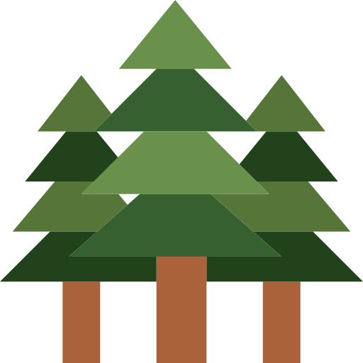 alberi Basic Miscellany Flat icona