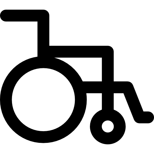handicap Basic Rounded Filled icona