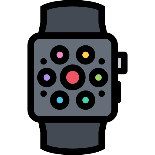 smartwatch Coloring Color icoon
