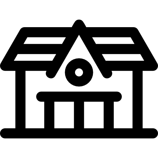 대학 Basic Rounded Lineal icon
