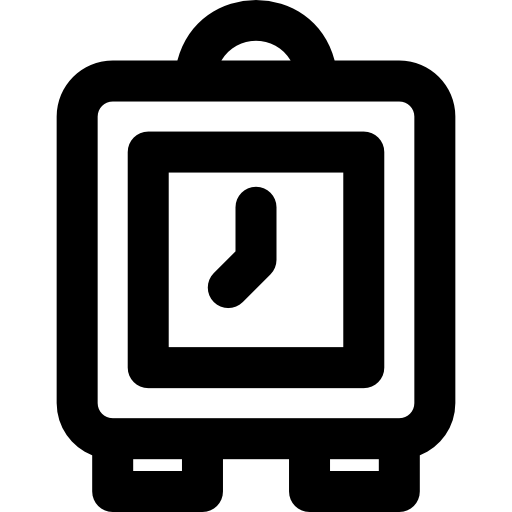 알람 시계 Basic Rounded Lineal icon