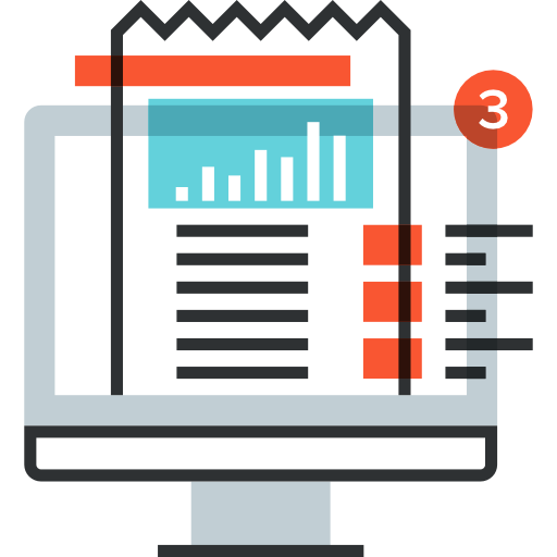 analytik Maxim Flat Two Tone Linear colors icon