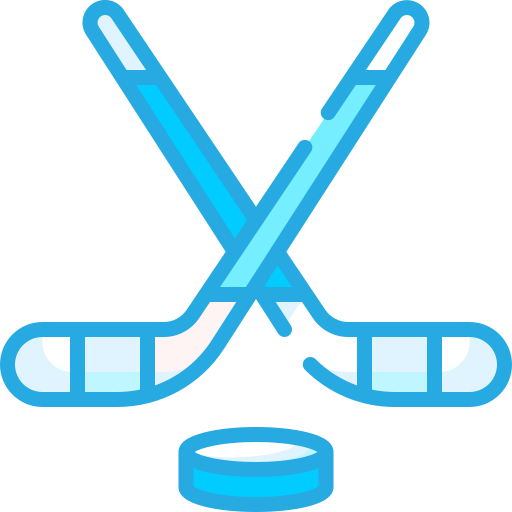le hockey Generic Blue Icône