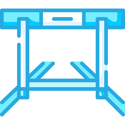 Hurdle Generic Blue icon