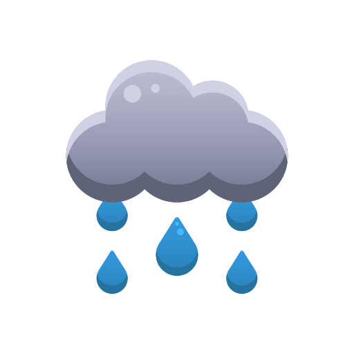 Rainy day Generic Flat Gradient icon