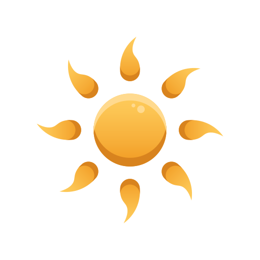 Солнечный Generic Flat Gradient иконка