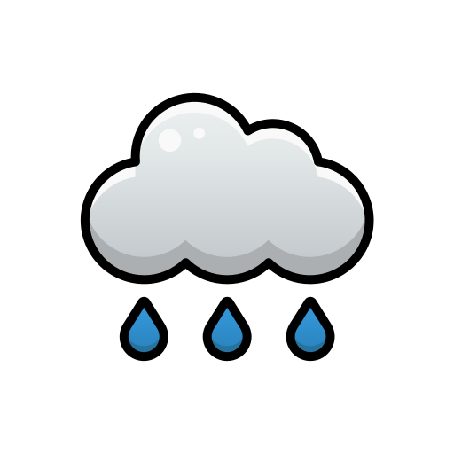 Drizzle Generic Outline Color icon