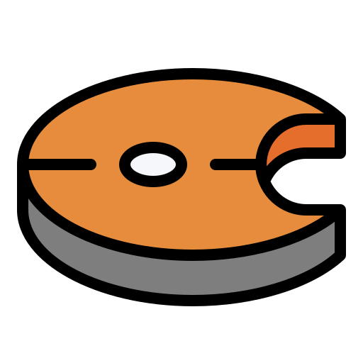 鮭 Generic Outline Color icon
