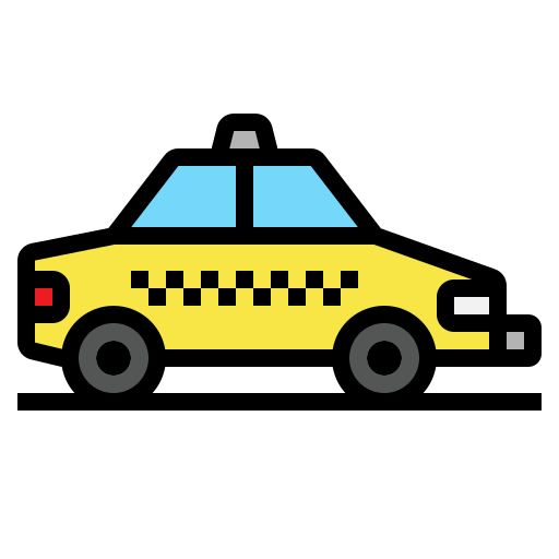 taxi Generic Outline Color ikona