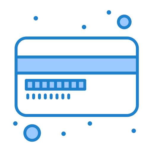karta kredytowa Generic Blue ikona