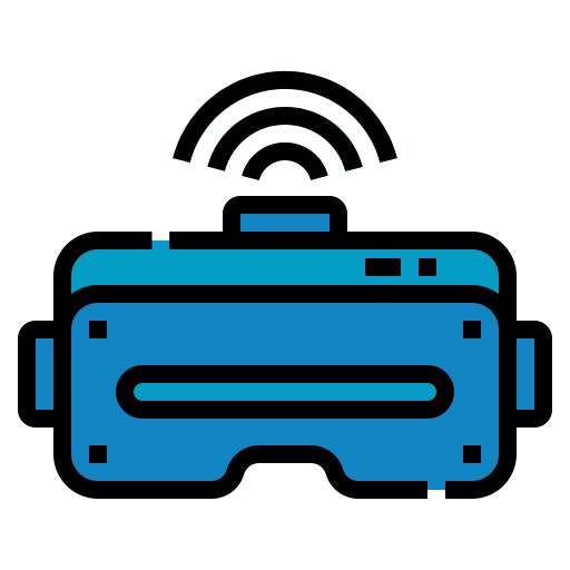 Virtual reality Generic Outline Color icon