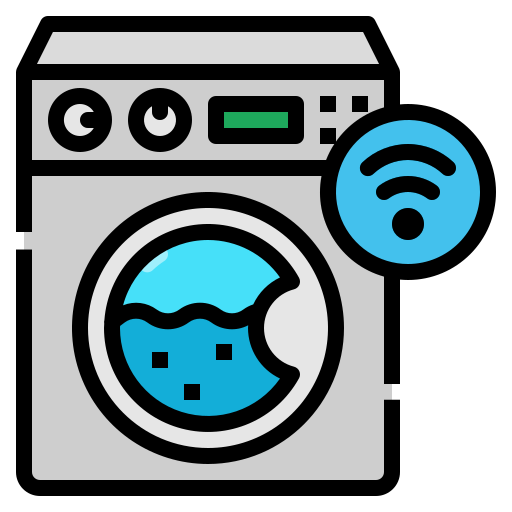 lavadora Generic Outline Color icono