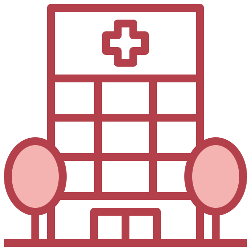 Hospitals Surang Red icon