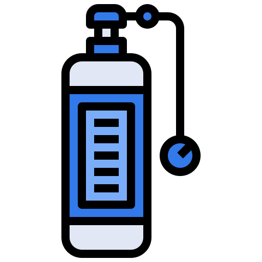 oxigênio Surang Lineal Color Ícone