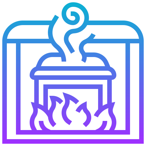 Cremation Meticulous Gradient icon