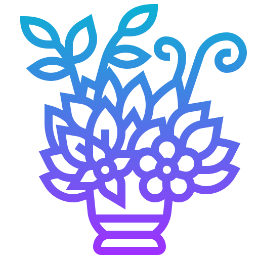 vaso di fiori Meticulous Gradient icona