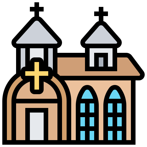 教会 Meticulous Lineal Color icon