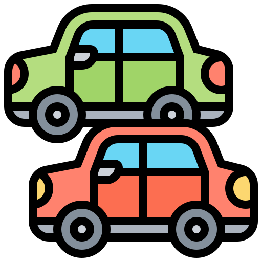 Car Meticulous Lineal Color icon