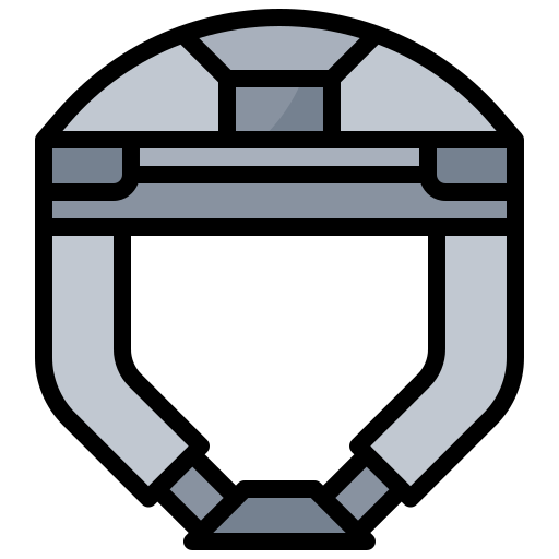 Helmet Surang Lineal Color icon
