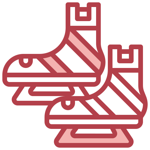 Łyżwy Surang Red ikona