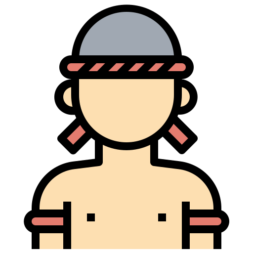 muay thai Surang Lineal Color icon