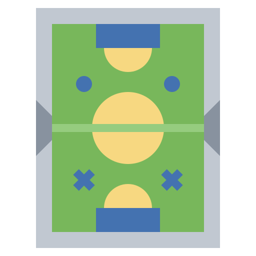 Football field Surang Flat icon