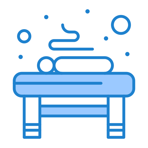 Body massage Generic Blue icon