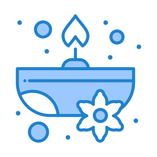 Aromatic candle Generic Blue icon