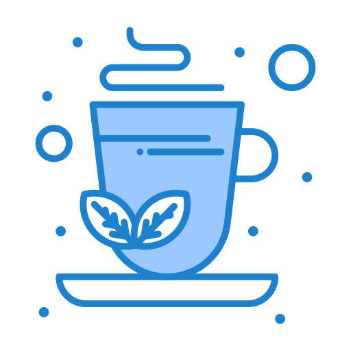 Green tea Generic Blue icon