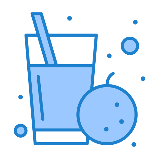 zumo de naranja Generic Blue icono
