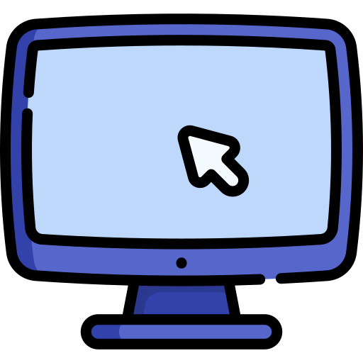 pantalla de la computadora Special Lineal color icono