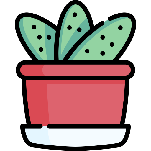 plantenpot Special Lineal color icoon