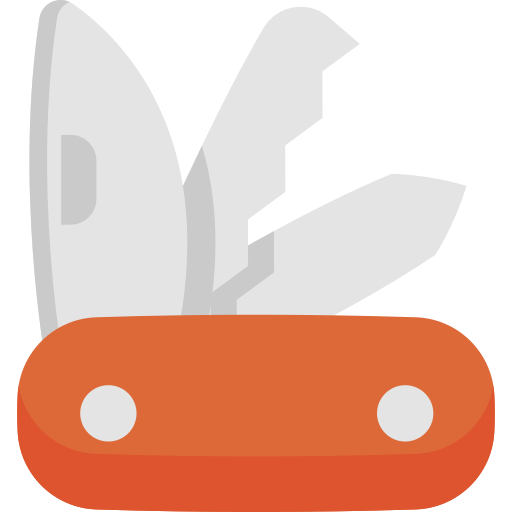 cuchillo del ejército suizo Special Flat icono