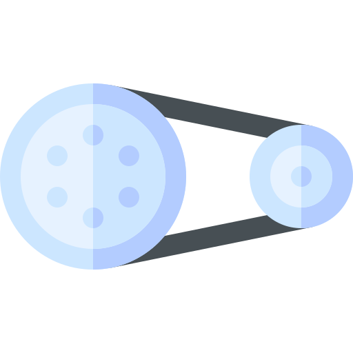 engrenagens Basic Rounded Flat Ícone