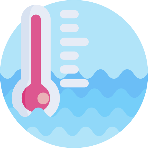 termometr Detailed Flat Circular Flat ikona