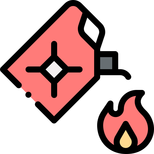 연료 Detailed Rounded Lineal color icon
