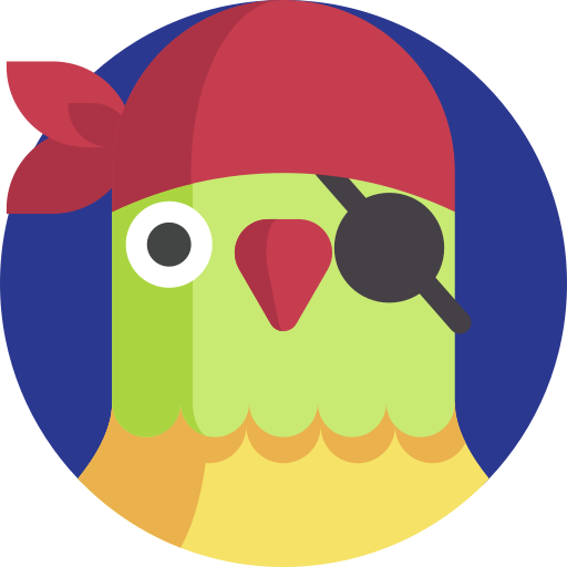 papuga Detailed Flat Circular Flat ikona